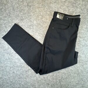 Weatherproof Vintage Men's Black Size 32 x 30 Tech Pants Flex Waist